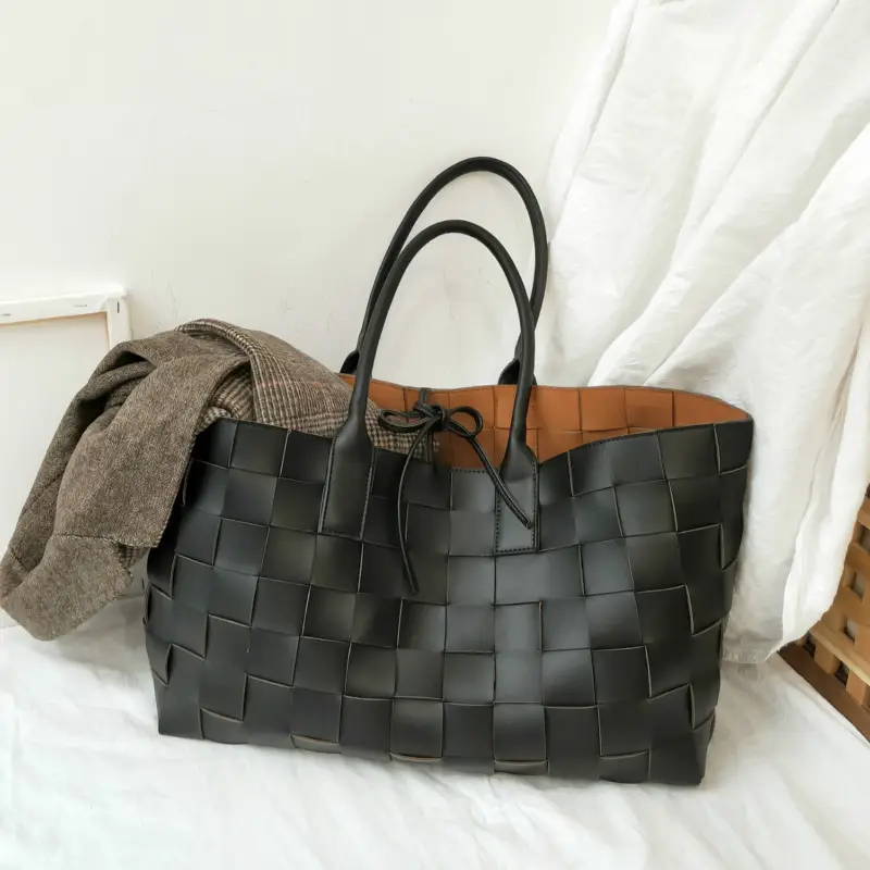 A new design handmade weave Handbag Tote Bag Large Tote Tote Bag